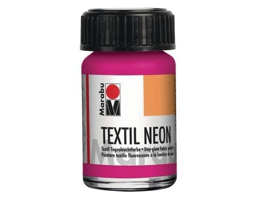 Marabu Textilfarbe Neon UV fluoreszierend, 15 ml