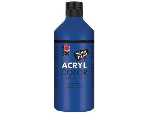Marabu Acryl Color 500 ml Dunkelblau