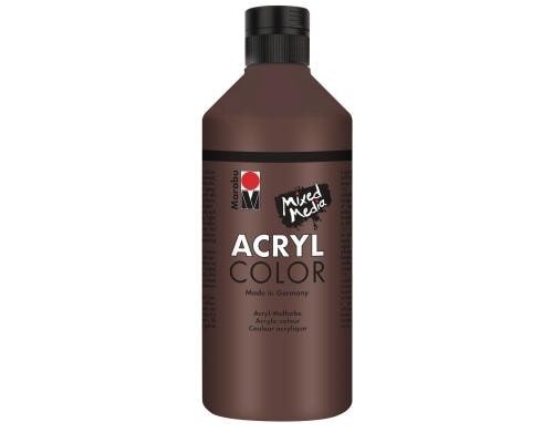 Marabu Acryl Color 500 ml Mittelbraun