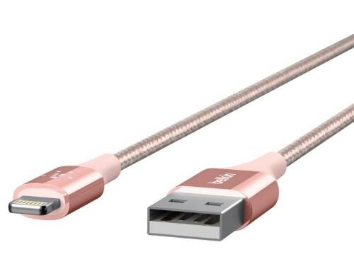 Belkin DuraTek Lightning to USB Kabel rosegold 1.2m