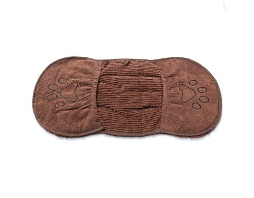 DGS Dirty Dog Shammy braun 33x78cm
