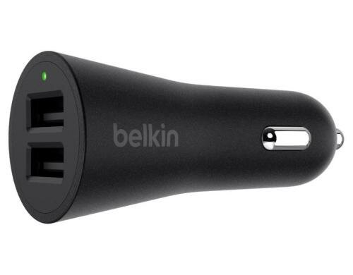 Belkin BOOST UP 2-Port Kfz-Ladegerät 2x USB-Anschlüsse, 24 Watt/4.8A