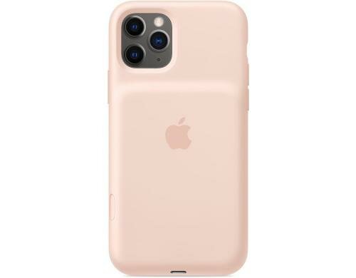 Apple iPhone 11 Pro Smart Battery Case Pink Sand, aus hochwertigem Silikon