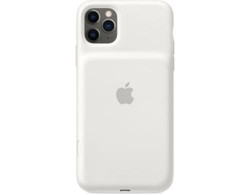 Apple iPhone 11 Pro Max Smart Battery Case Weiss, aus hochwertigem Silikon