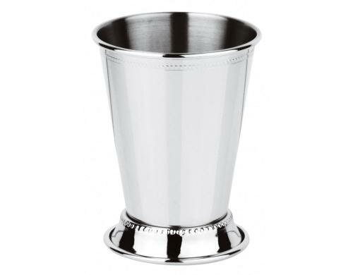 Paderno Cocktail Becher Mint Julep Silber 1 Stück, V: 380ml, HxD: 10.5x8.5cm