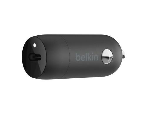 Belkin Boost Car Charger USB-C m. Lightning 18 W/3,6 A schwarz