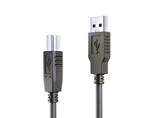 PureLink USB3.0-Kabel Typ A-B 20m aktive Verstärkung, nickelbeschichtet