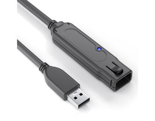 PureLink USB3.0 Verlängerungskabel 10 Meter aktive Verstärkung, nickelbeschichte
