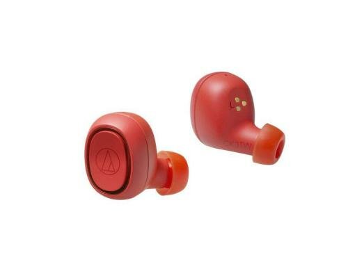 Audio-Technica ATH-CK3TWRB In-Ear, True-Wireless, rot