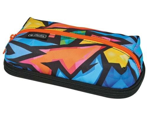 Herlitz Faulenzer Clever Neon Art bedrucktes Lederimitiat
