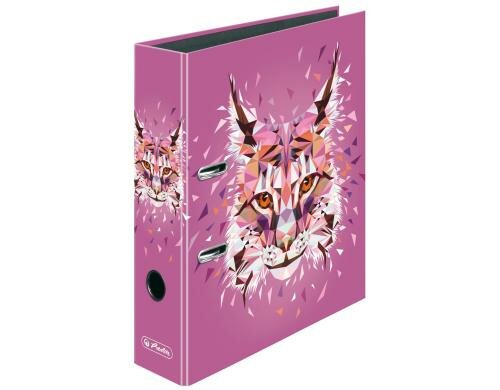 Herlitz Ordner maX.file A4 8cm Wild Animals Luchs