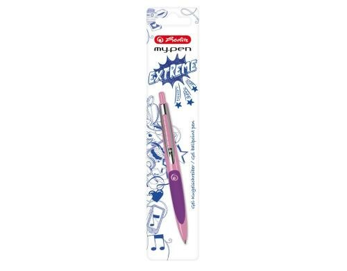Herlitz Kugelschreiber my.pen rosa/lila
