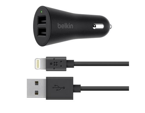 Belkin BOOST UP Kfz-Ladegerät+Lightning sep USB-Anschluss+Lightningkabel separ17 W/3.4A