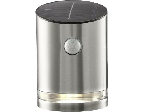 Star Trading Solar Wandleuchte Venice Silber, Lichtfarbe Warmweiss