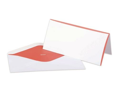 Elco Kuverts/Karten-Set C5/6/A5/6 2x5 Stk., rot