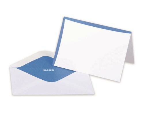 Elco Kuverts/Karten-Set C7/A7 2x7 Stk., blau