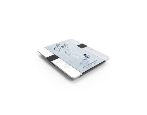W&P Design Eiswürfel-Form Crushed White Mar Marble, LxBxH: 18.4x14.6x2.2cm, Silikon