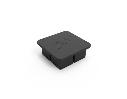 W&P Design Eiswürfel-Form XL Charocal BxH: 16.2x6cm, Silikon