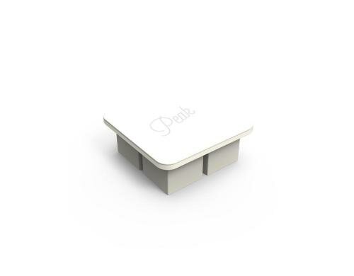 W&P Design Eiswürfel-Form XL White BxH: 16.2x6cm, Silikon