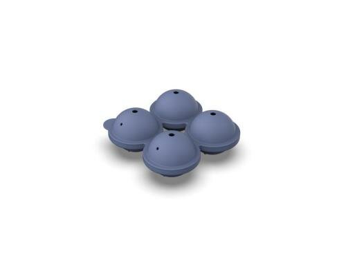 W&P Design Eiswürfel-Form Sphere Blue BxH: 15.3x6.4cm, Silikon