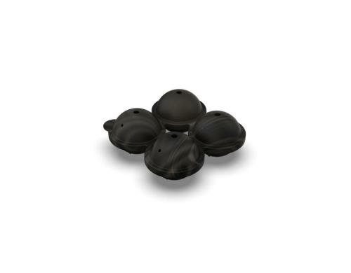 W&P Design Eiswürfel-Form Sphere Black Marb BxH: 15.3x6.4cm, Silikon