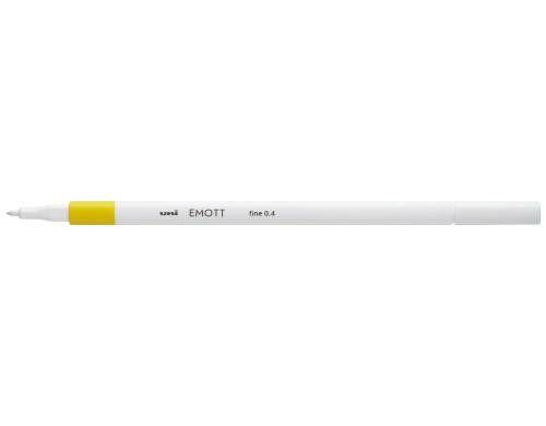 Uni POSCA Faserschreiber Emott 0.4mm, gelb, 10 Stk.