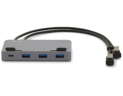 LMP USB-C Dock Prostand 4K Space Grey USB-C,3x USB3.0,HDMI,MiniDP,RJ45