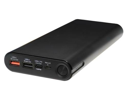 4smarts Powerbank VoltHub Enterprise 20000 mAh, 100W, schwarz