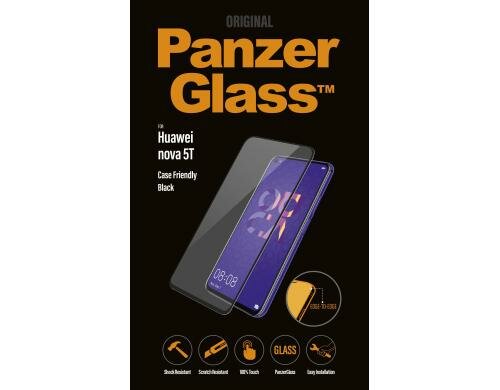 Panzerglass Displayschutz Case Friendly bla für Huawei Nova 5T