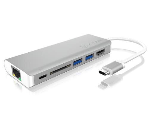 ICY BOX IB-DK4034-CPD Dockingstation Type-C USB 3.0 DockingStation