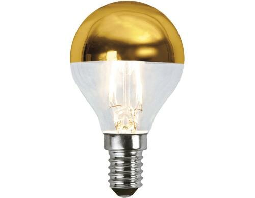 LED Filament Kugel E14 P45 Gold E14, 1.8W, 180lm, 2700K, Ra80