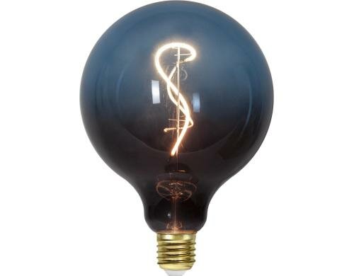 LED Colour Mix Filament E27 G125 Blau E27, 4W, 58lm, 2500K, Dimmbar
