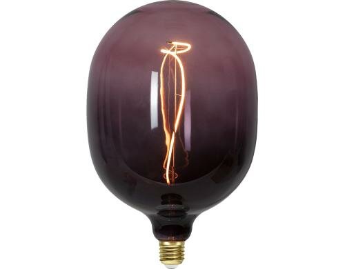 LED Colour Mix Filament E27 C150 Rot E27, 4W, 60lm, 1800K, Dimmbar