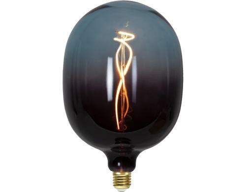 LED Colour Mix Filament E27 C150 Blau E27, 4W, 72lm, 2400K, Dimmbar
