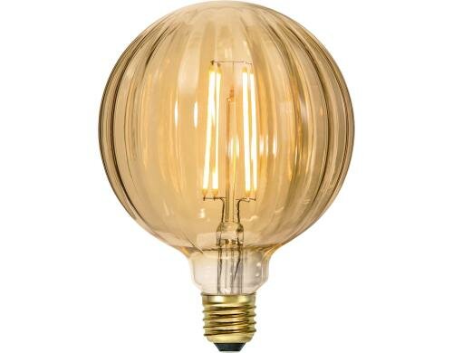 LED Deco Filament E27 G125 Klar E27, 2.5W, 160lm, 2000K, Dimmbar