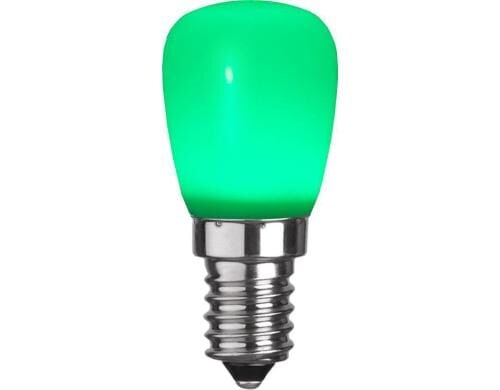 LED Lampe E14 ST26 Grün LED E14 0.9W 10lm