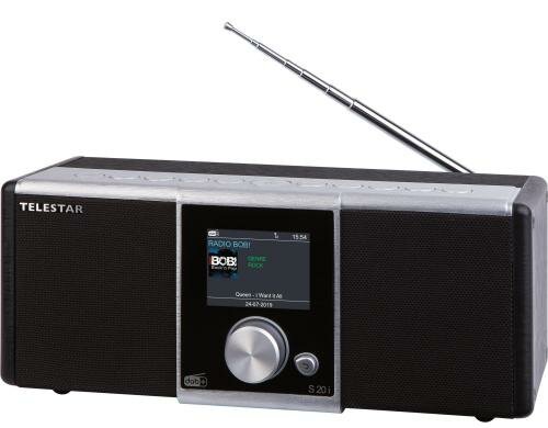 Telestar S20i DAB+/Internet-Radio stereo, Schwarz