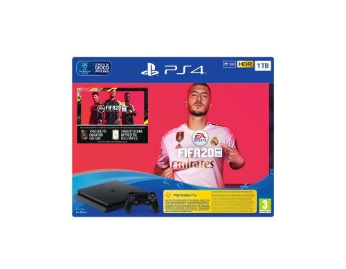Sony Playstation 4 Slim 1TB, Fifa 20 inkl. Fifa 20 + 1 Dualshock Controller