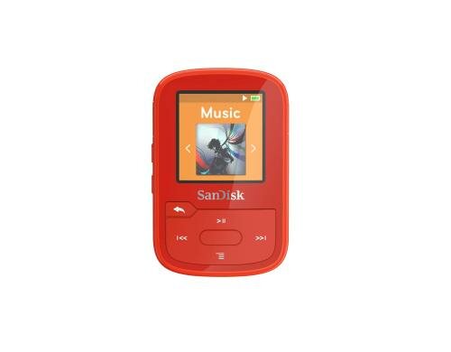 SanDisk Clip Sport Plus 16GB Red Rot