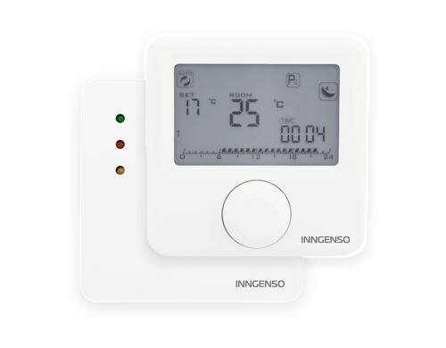 INNGENSO Digitaler Thermostat IT 101 drahtlos, inkl. Empfänger mit Schaltausgang