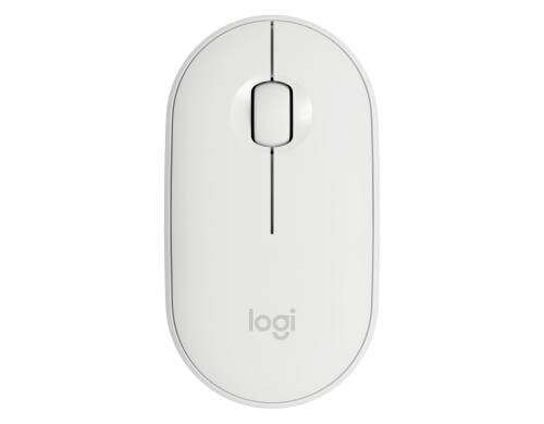Logitech Pebble M350 white silent USB 2.4GHz, Bluetooth