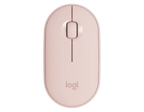 Logitech Pebble M350 Rose silent USB 2.4GHz, Bluetooth