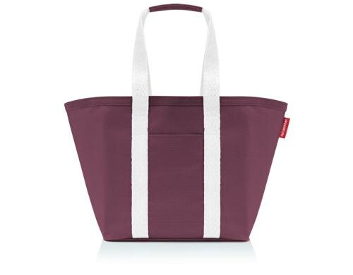 Reisenthel Einkaufstasche re-shopper 1 aubergine, 25 l, aus recyleten Pet-Flaschen