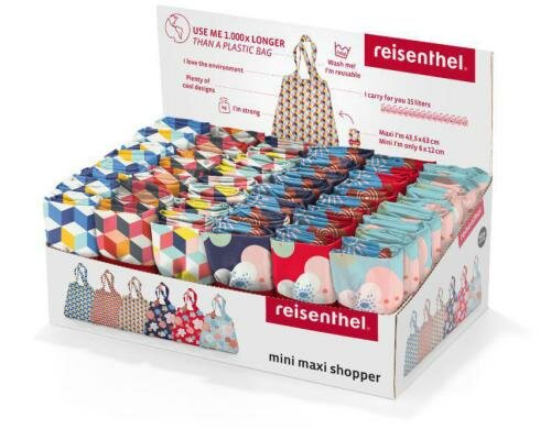 Reisenthel Einkaufstasche mini maxi shopper Display mit 48 Taschen - collection 25
