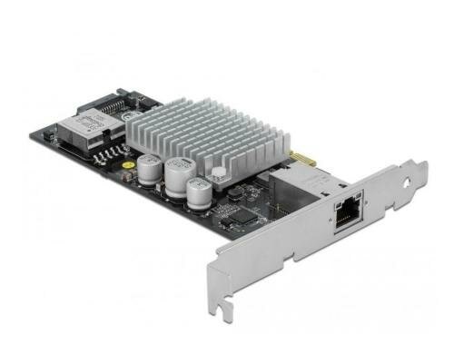 Delock PCI Express Karte zu 1x10GBase-T LAN PoE+, RJ-45 Buchse