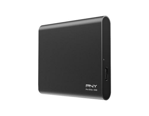 PNY SSD Pro Elite USB3.1 Gen 2 500GB USB Type A&C, Lesen 865MB/s, Schr.: 875MB/s