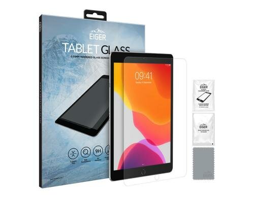 Eiger  Displayschutz tempered glass iPad 10.2 7th Gen. 2019