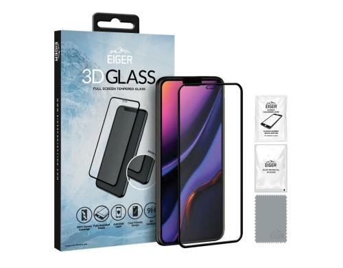 Eiger Displayschutz 3D Case Friendly black iPhone 11 Pro/X/XS