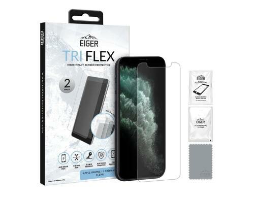 Eiger Displayschutz Tri Flex high Impact cl iPhone 11 Pro/X/XS