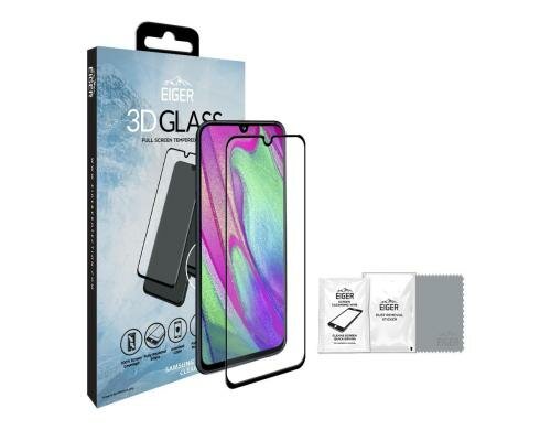 Eiger Displayschutz 3D  black Samsung Galaxy A40